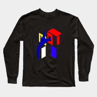 Shapes at Dinner Time Long Sleeve T-Shirt